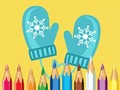                                                                     Coloring Book: Cute Winter Clothes קחשמ