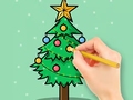                                                                     Coloring Book: Christmas Tree קחשמ