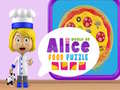                                                                     World of Alice Food Puzzle קחשמ