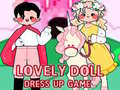                                                                    Lovely Doll Dress Up Game  קחשמ