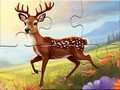                                                                     Jigsaw Puzzle: Running Deer קחשמ