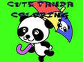                                                                       Cute Panda Coloring ליּפש