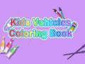                                                                     Kids Vehicles Coloring Book קחשמ