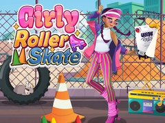                                                                     Girly Roller Skate קחשמ