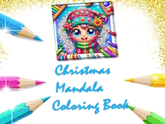                                                                     Christmas Mandala Coloring Book קחשמ