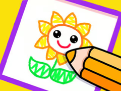                                                                       Toddler Drawing: Beautiful Flower ליּפש