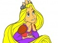                                                                     Princess Has a Long Hair Coloring קחשמ