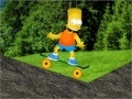                                                                     Bart Simpsons Skateboard Game קחשמ