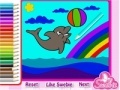                                                                       Cute Dolphin Coloring ליּפש