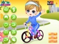                                                                       The Little Girl Learn Bicycle ליּפש
