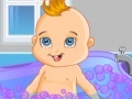                                                                       Cute Baby Boy Bath ליּפש