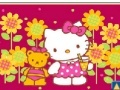                                                                     Hello Kitty with Teddy Bear קחשמ