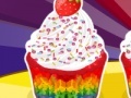                                                                     Rainbow Cupcakes קחשמ