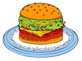                                                                     Online coloring Hamburger קחשמ