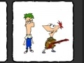                                                                       Phineas and Ferb Coloring ליּפש