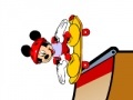                                                                     Mickey On A Skateboard קחשמ