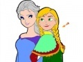                                                                     Princesa Anna y Elsa קחשמ