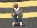                                                                       Riding on a skateboard in the park ליּפש