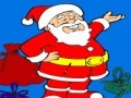                                                                     Nice Santa Clause coloring game קחשמ