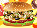                                                                     Mushroom Melt Burger קחשמ