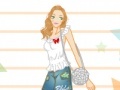                                                                     Girl with dynamic style clothes קחשמ