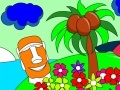                                                                     Tropical Island Paradise Coloring קחשמ