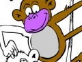                                                                     Coloring Jungle Monkeys קחשמ