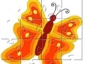                                                                     Yellow And Orange Butterfly Jigsaw קחשמ