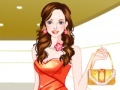                                                                     Yellow and Orange Party Dress Up קחשמ