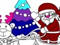                                                                    Amusing Christmas Coloring קחשמ
