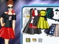                                                                     Polka Dots Full Skirt קחשמ