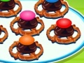                                                                     Cerise's Wood Chocolate Pretzel Treats קחשמ