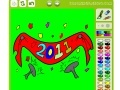                                                                     New Year 2011 Coloring קחשמ