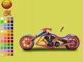                                                                     Burgundy motorbike coloring קחשמ