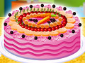                                                                     Cake Full of Fruits Decoration קחשמ
