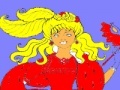                                                                     Princess at the masquerade coloring קחשמ