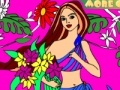                                                                     Kid's coloring: Beautiful girl 2 קחשמ