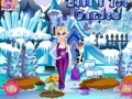                                                                    Frozen Elsa Ice Garden קחשמ