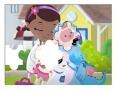                                                                     Doc McStuffins and toys - a puzzle קחשמ