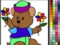                                                                     Coloring bear cub קחשמ