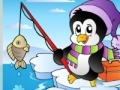                                                                    Fishing Penguin Jigsaw קחשמ