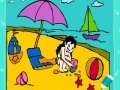                                                                     Little Girl In The Beach Coloring קחשמ