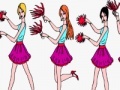                                                                     Cheerleaders Coloring קחשמ