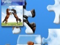                                                                     Puzzle with two horses קחשמ