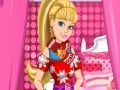                                                                     Barbies Christmas Patchwork Dress קחשמ