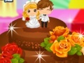                                                                     Wedding Chocolate Cake קחשמ