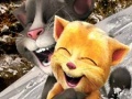                                                                     Talking Tom and Ginger Sledging קחשמ