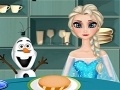                                                                     Cold Heart: Elsa is preparing a hamburger קחשמ
