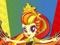                                                                     Equestria Girls: Rainbow Rocks - Sunset Shimmer Rainbooms Style קחשמ