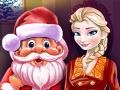                                                                     Elsa and Santa Christmas Cleaning קחשמ
